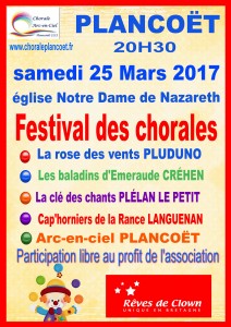 affiche festival des chorales 2017