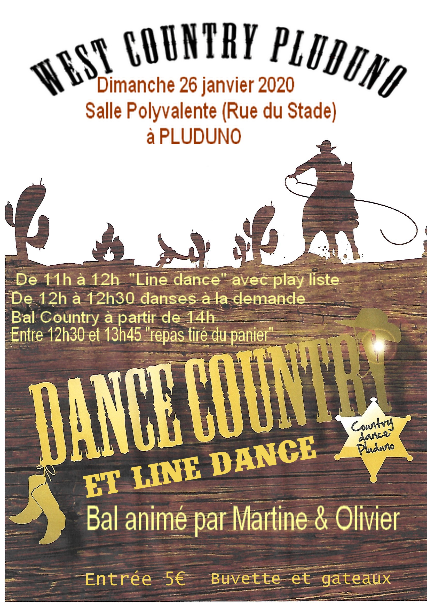 Bal Country Culture et Loisirs Pluduno